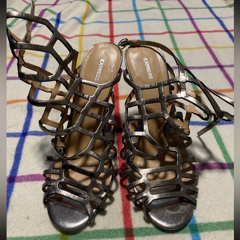 Express high hells worn